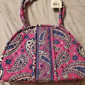 Vera Bradley Eloise Purse in retired Boysenberry Pattern NWT